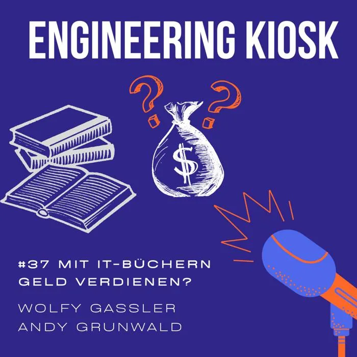 Details zur Podcast Episode #37 Mit IT-Büchern Geld verdienen? Wer liest überhaupt noch Bücher?